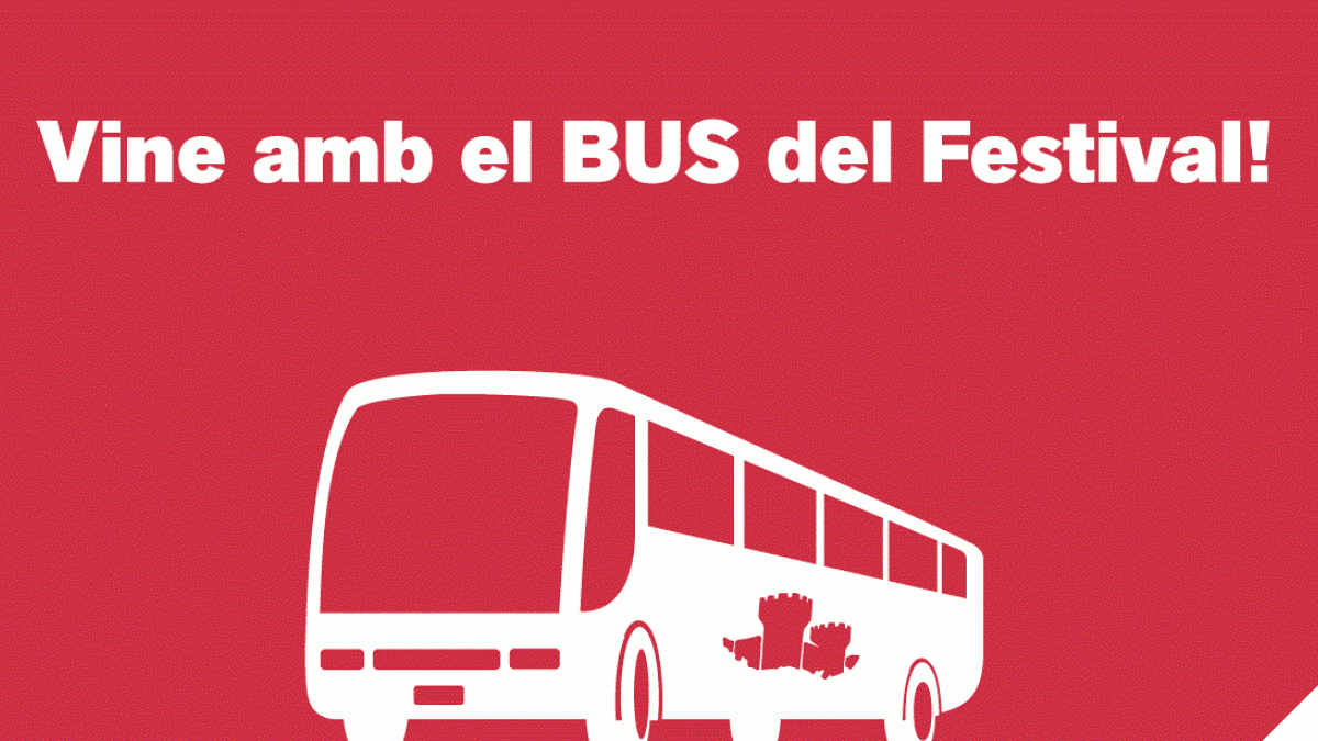 Come to the Festival by bus