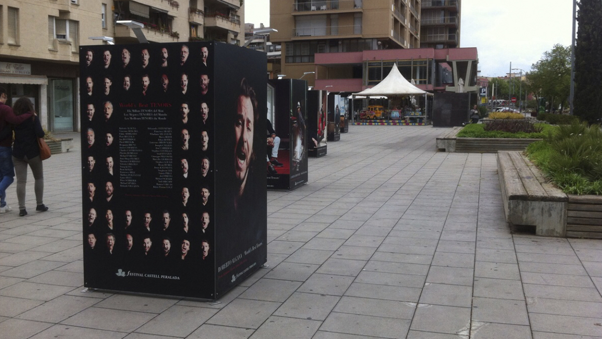 “Els Millors Tenors del Món” a Girona del 26 d’abril fins el 25 de maig.