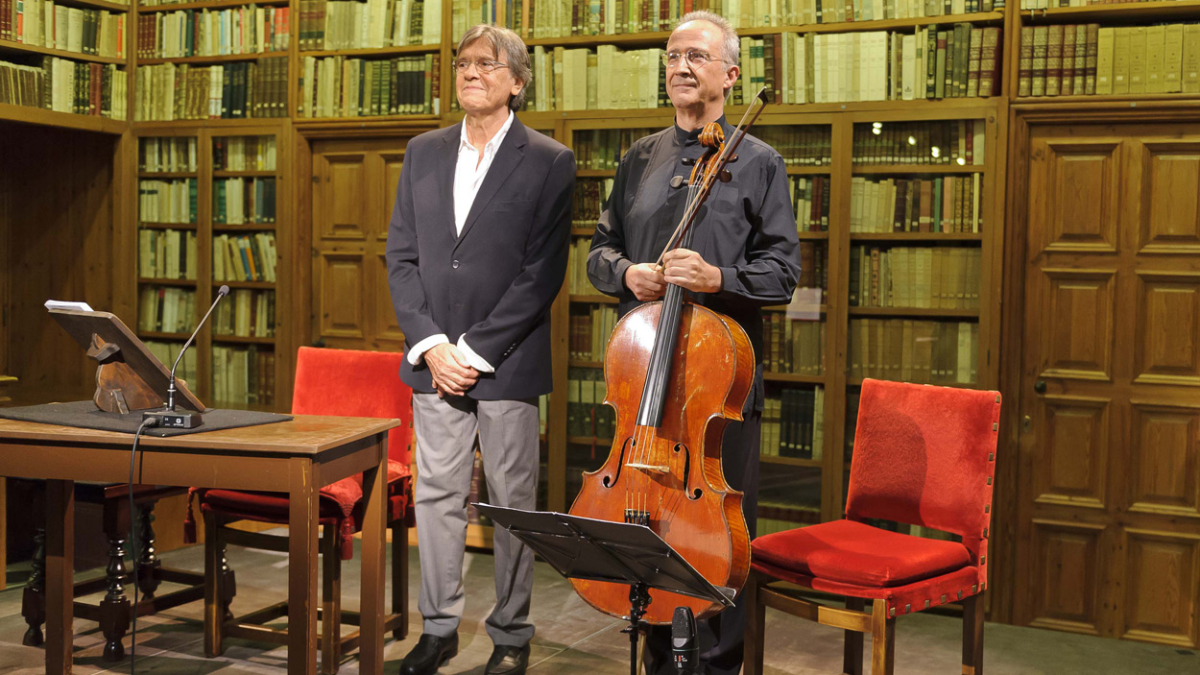 Josep Mª Flotats i Lluís Claret donen vida a les paraules de Grumberg en un emotiu espectacle a la Biblioteca del Carme
