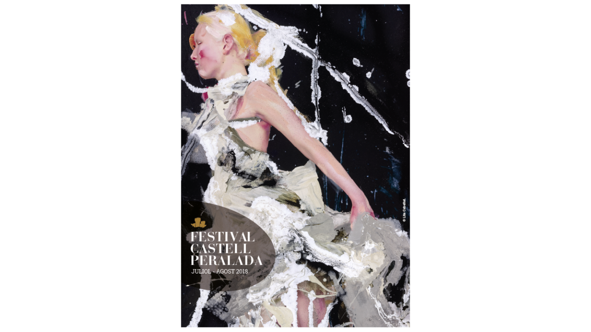 Lita Cabellut creator of the poster for the 32th Peralada Festival