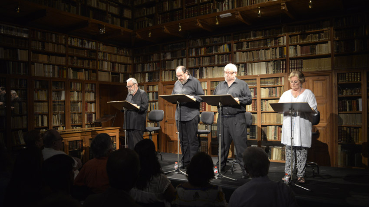 L'esperit de Cervantes envaeix la Biblioteca de Peralada