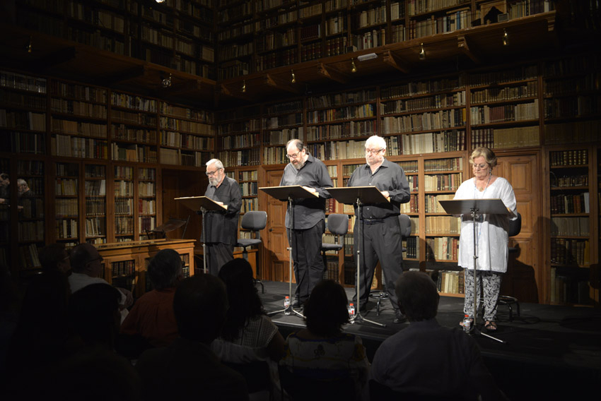 L'esperit de Cervantes envaeix la Biblioteca de Peralada L'esperit de Cervantes envaeix la Biblioteca de Peralada