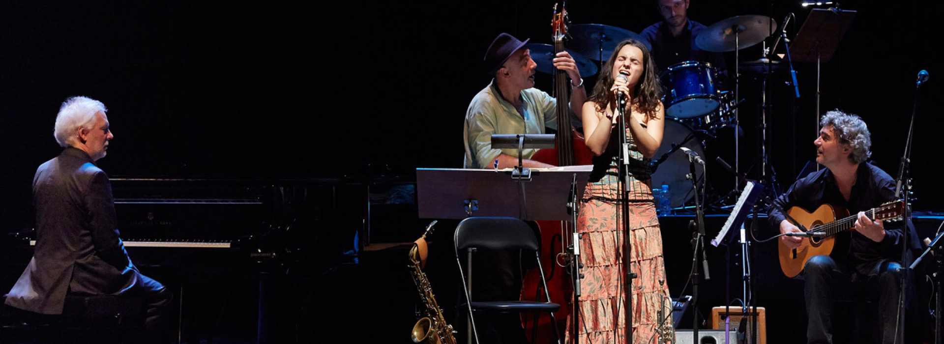 Nit de jazz a l’Auditori del Parc del Castell de Peralada amb Andrea Motis & Joan Chamorro Big Band Nit de jazz a l’Auditori del Parc del Castell de Peralada amb Andrea Motis & Joan Chamorro Big Band