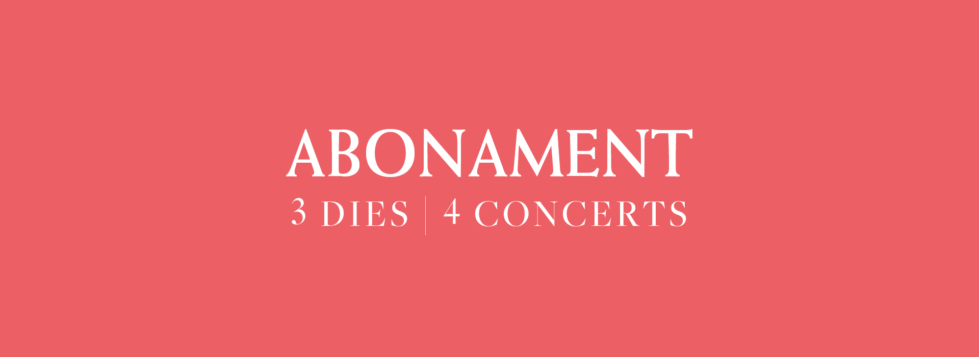 ABONNEMENT PÂQUES