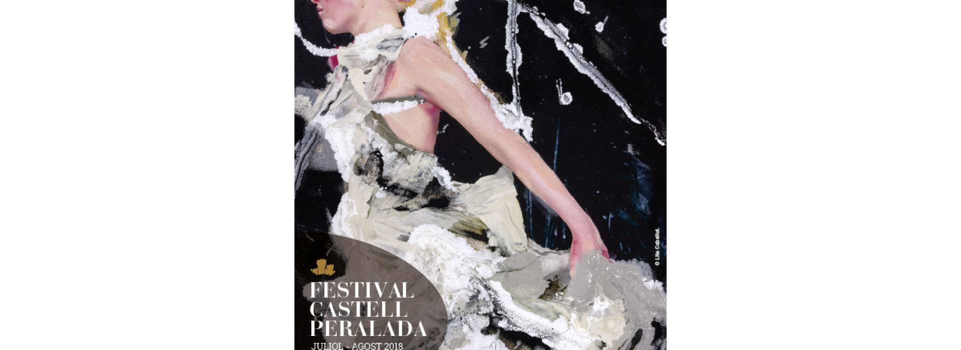 Lita Cabellut creator of the poster for the 32th Peralada Festival Lita Cabellut creator of the poster for the 32th Peralada Festival