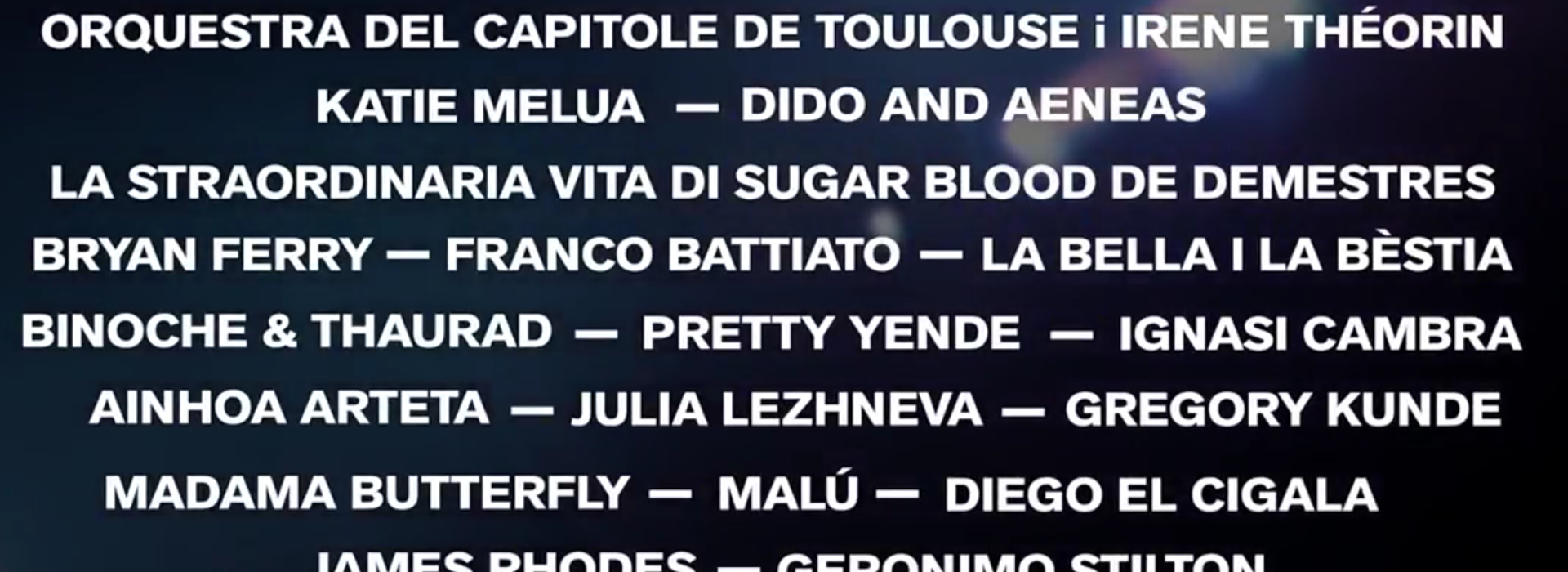 LA NOVA EDICIÓ DEL FESTIVAL DE PERALADA MARCA EL COMPÀS DE LA DANSA I LA LÍRICA DE L’ESTIU LA NOVA EDICIÓ DEL FESTIVAL DE PERALADA MARCA EL COMPÀS DE LA DANSA I LA LÍRICA DE L’ESTIU